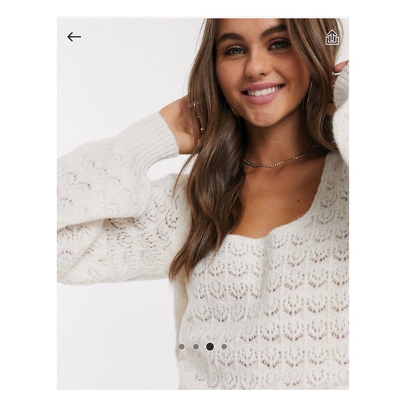 COPY - ASOS square neck knitwear tip - Picture 3 of 6